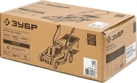 Газонокосилка электрическая ЗГКЭ-38-1600 серия МАСТЕР купить в Перми