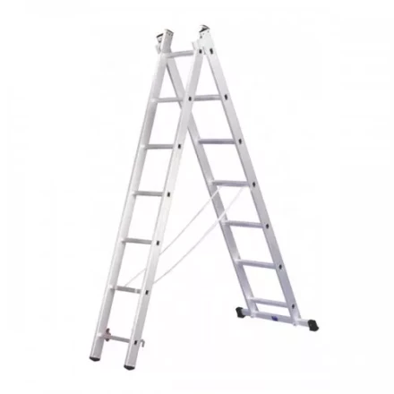 Лестница двухсекционная 2х 9 ступеней ЭНКОР 69697 купить в Перми