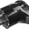 Вилка MAXElectro электрическая, 16А/220В, угловая, с заземлением, черная, STAYER 55161-B купить в Перми