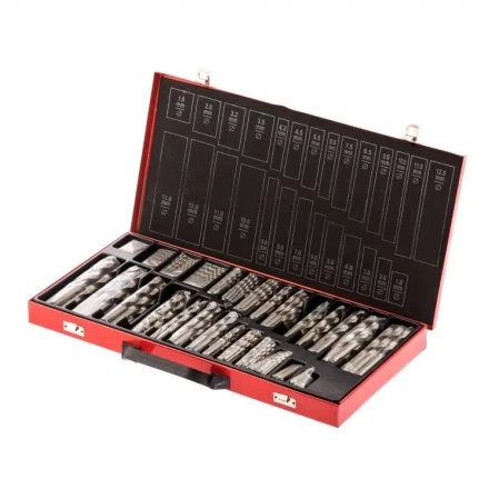 Набор сверл по металлу 1-13 мм 230 шт. HSS в металлическом кейсе Matrix 723230 купить в Перми