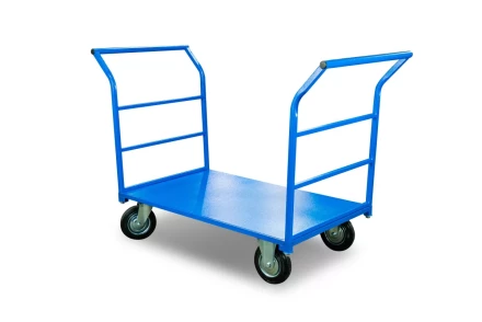 Тележка платформенная TOR ТП-Д (700х1200) с двумя ручками (колеса 200) 1023305 купить в Перми