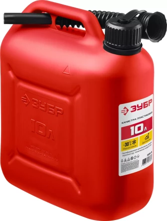 ЗУБР 10 л, пластиковая канистра (38366-10) купить в Перми