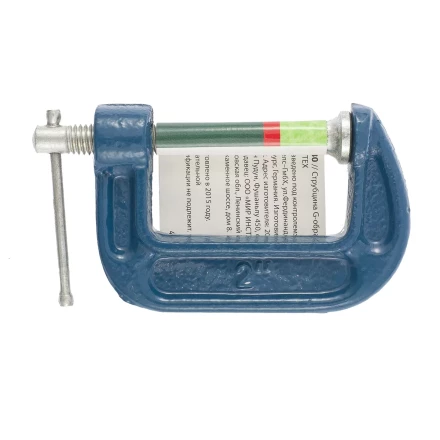 Струбцина G-образная,50 мм СИБРТЕХ 20580 купить в Перми