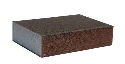 Губка абразивная четырехсторонняя 100х70х25мм К320/500 Энкор 20558 купить в Перми