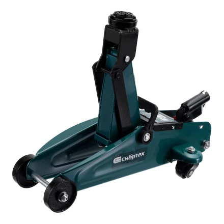 Домкрат гидравлический подкатной Сибртех 50832, 2 т, 127-330 мм купить в Перми