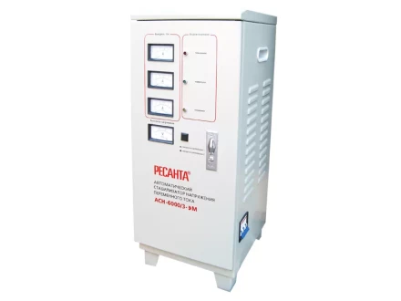 Стабилизатор трехфазный РЕСАНТА АСН-6000/3 купить в Перми