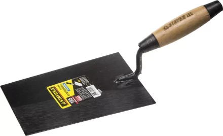 Кельма отделочника STAYER с деревянной усиленной ручкой КО 0821-1 купить в Перми