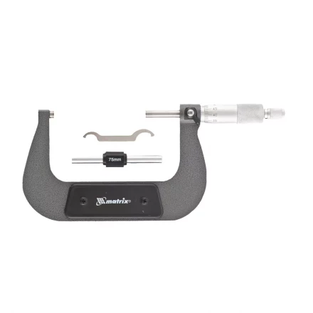 Микрометр механический 75-100 мм MATRIX 317005 купить в Перми
