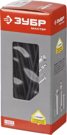 Саморезы фосфатированные с мелкой резьбой, гипсокартон-металл, ЗУБР 300011-48-152, PH2, 4,8 x 152 мм, 100 шт 300011-48-152 купить в Перми