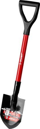 Лопата &quot;МАСТЕР&quot; автомобильная, стальной черенок, ЗУБР 39258 купить в Перми