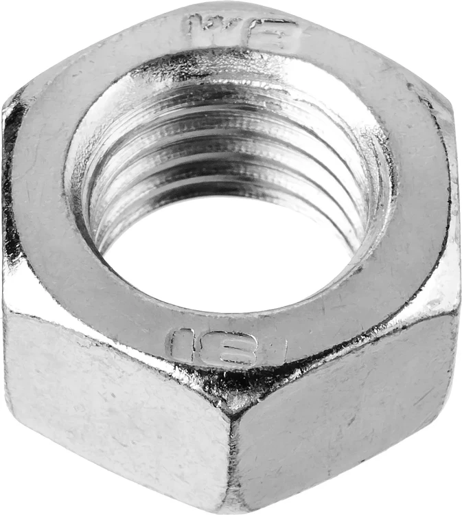 Гайка ГОСТ 5927-70, M12, 4 шт, кл. пр. 6, оцинкованная, ЗУБР 303556-12 купить в Перми