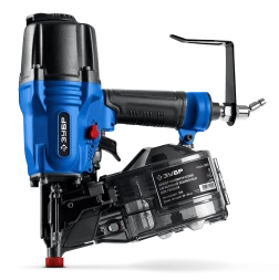 ЗУБР CSN-65, пневматический обшивочный нейлер для барабанных гвоздей ЗУБР CSN (38-65 мм), Профессионал (31922)