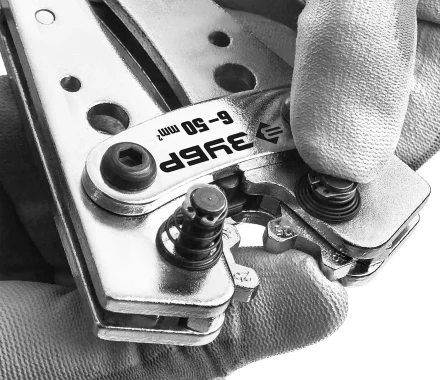 Пресс-клещи усиленные с гексагональными матрицами ПКГ-50 серия ПРОФЕССИОНАЛ купить в Перми