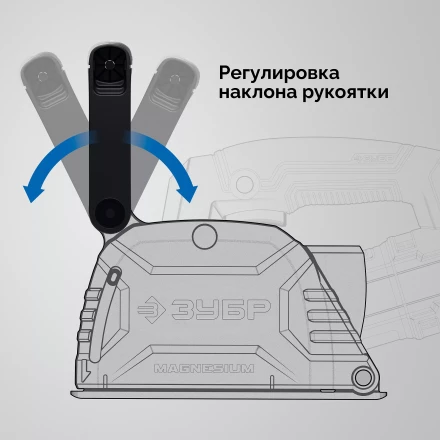 ЗУБР d 125 мм, 1200 Вт, 30 мм, штроборез (бороздодел) (ЗШ-30-1205 Т) купить в Перми