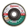 Круг Лепестковый Торцевой (КЛТ) HAMMER КЛТ 1 Ф125х22 Р100 213-021 купить в Перми