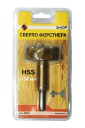 Сверло Форстнера ф54мм в блистере 1/5/60 19170