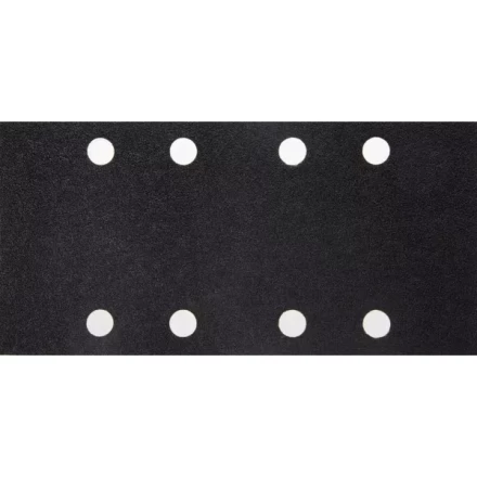 Лист шлиф. универсал. URAGAN &quot;Оптимален для твердых пород дерева&quot; 8 отверстий по линии, для ПШМ, P100, 80х166мм, 50шт 907-22101-100-50 купить в Перми