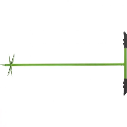 Бур садовый лопастной со сменными ножами, 2110 мм / 1110 мм , удлинитель, диаметр 150 мм, 200 мм, Россия, Сибртех 64399 купить в Перми