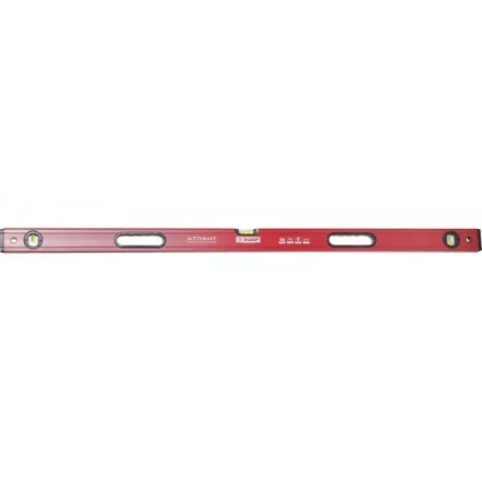 Уровень ЗУБР &quot;МАСТЕР&quot; &quot;УС - 5&quot; коробчатый усиленный, фрезерованный, 3 глазка, крашенный, с ручками, 120см 34585-120 купить в Перми