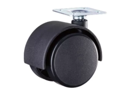 Колесо мебельное поворотное TWP 30 30 мм с площадкой 1027266 купить в Перми