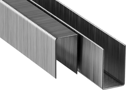 Скобы тип 53F, 19 мм, особотвердые, ЗУБР &quot;ПРОФЕССИОНАЛ&quot; 31950-19, 5000 шт 31950-19 купить в Перми