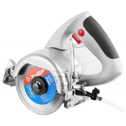 Электроплиткорез ЗУБР, макс глубина 90°-38мм/45°-25мм, 115х22.2мм, 12000об/мин, 1400Вт ЗЭП-1400 купить в Перми