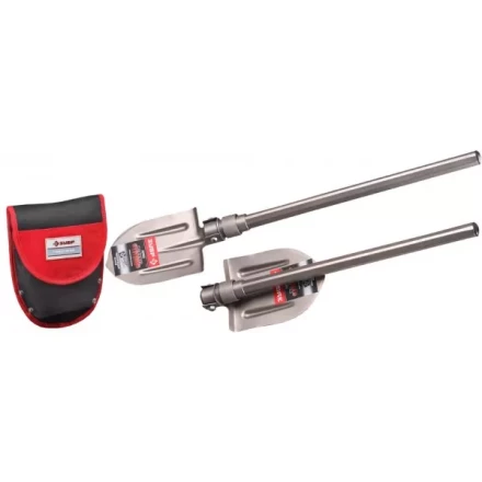 Лопата ЗУБР титановая походная, складная, в чехле 4-39477 купить в Перми