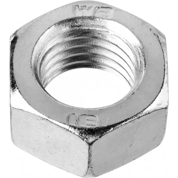 Гайка ГОСТ 5927-70, M20, 1 шт, кл. пр. 6, оцинкованная, ЗУБР 303556-20 купить в Перми