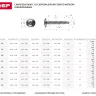 Саморезы ЗУБР с прессшайбой и сверлом по листовому металлу до 2мм, PH2, 4,2х32мм, ТФ1, 250шт 4-300211-42-032 купить в Перми