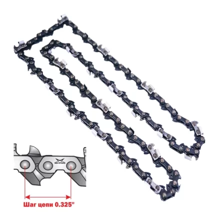 Цепь для электро и бензопилы 64 зв. с шагом 0,325 купить в Перми