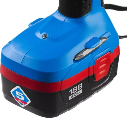 Дрель-шуруповерт 2 АКБ ЗДА-18-2 КИН20 серия ПРОФЕССИОНАЛ купить в Перми