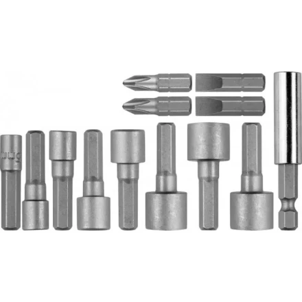 Набор STAYER &quot;PROFI&quot; Биты с магнитным адаптером и торцевыми головками, 13 предметов 2611-H13 купить в Перми