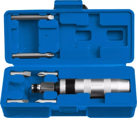 ЗУБР 8 предм., ударно-поворотная отвертка, Профессионал (2567) купить в Перми