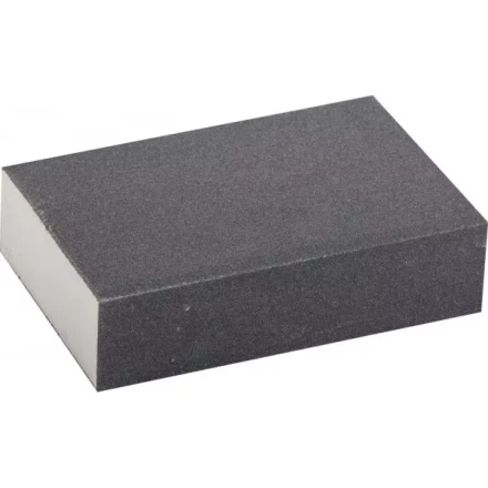 Губка шлифовальная ЗУБР &quot;ЭКСПЕРТ&quot; четырехсторонняя, SiC, средняя жесткость, Р320, 100х68х26 мм 35612-320 купить в Перми