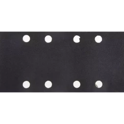 Лист шлиф. универсал. URAGAN "Оптимален для твердых пород дерева" 8 отверстий по линии, для ПШМ, P120, 80х166мм, 10шт 907-22101-120-10