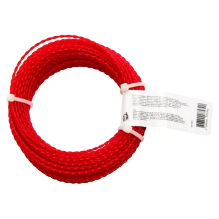 Леска для триммера овальная витая, 2.0 мм х 15 м, Россия Сибртех 961365 купить в Перми