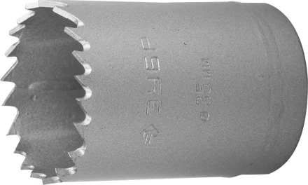 Коронка ЗУБР "ЭКСПЕРТ" биметаллическая, быстрорежущая сталь, глубина сверления до 38мм, d-38мм 29531-038_z01 купить в Перми