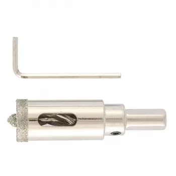 Сверло алмазное по керамограниту 16 х 67 мм 3-гранный хвостовик MATRIX 726163 купить в Перми