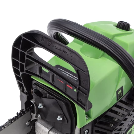 Пила цепная бензиновая Сибртех БП-5245 95209, 52 см3, шина 45 см, шаг 0.325, паз 1,5 мм, 72 звена купить в Перми