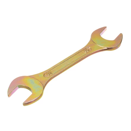 Набор ключей рожковых Сибртех 15281, 6-32 мм, 12 шт, желтый цинк купить в Перми