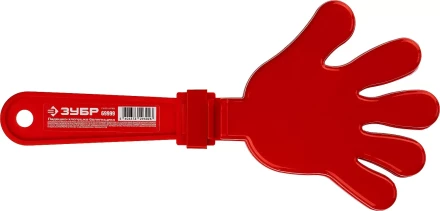 Ладошка-хлопушка болельщика пластиковая, ЗУБР 69999 купить в Перми