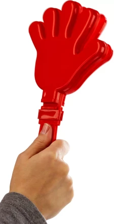 Ладошка-хлопушка болельщика пластиковая, ЗУБР 69999 купить в Перми