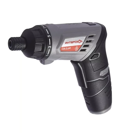 Отвертка-трансформер + фонарь ИНТЕРСКОЛ ОА-3,6Ф аккумуляторная (Li-ion, кейс) купить в Перми
