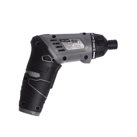 Отвертка-трансформер + фонарь ИНТЕРСКОЛ ОА-3,6Ф аккумуляторная (Li-ion, кейс) купить в Перми