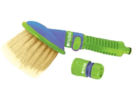 Моечный набор (щетка со штуцерной посадкой и быстросъемный соединитель)  PALISAD 65192 купить в Перми