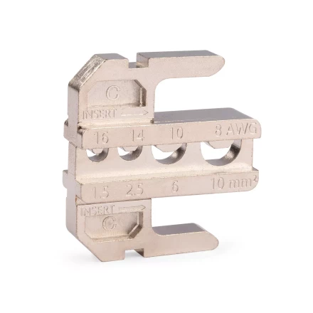 Пресс-клещи КВТ CTD+5 с механизмом быстрой смены матриц: комплект из 5 шт. для опрессовки (набор) (101859) купить в Перми