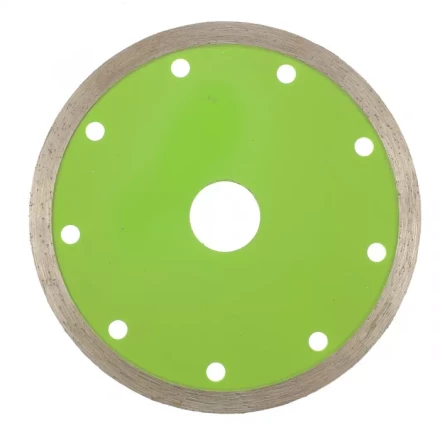 Диск алмазный отрезной сплошной 125 х 22,2 мм мокрая резка СИБРТЕХ 731617 купить в Перми