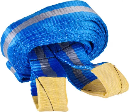 Трос буксировочный ЗУБР &quot;ЭКСПЕРТ&quot;, 2 петли, сумка, 5м, 10т 61216-10 купить в Перми