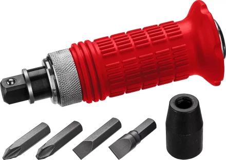 ЗУБР 6 предм., ударно-поворотная отвертка (2565) купить в Перми