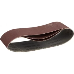 Лента шлифовальная бесконечная ЗУБР "МАСТЕР" на тканевой основе, для ЛШМ, P180, 75х457мм, 3шт 35541-180